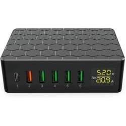 Station de charge USB 6 ports